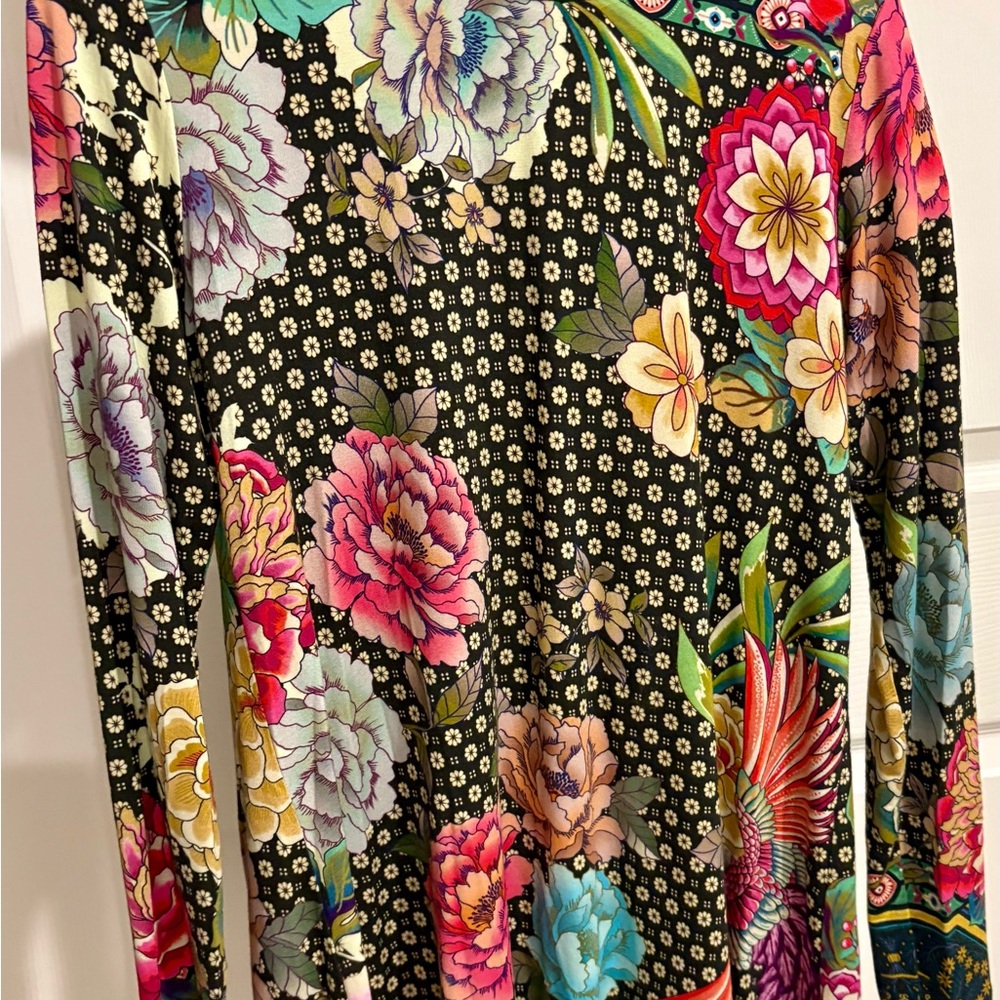 Johnny WAS Floral Shirt